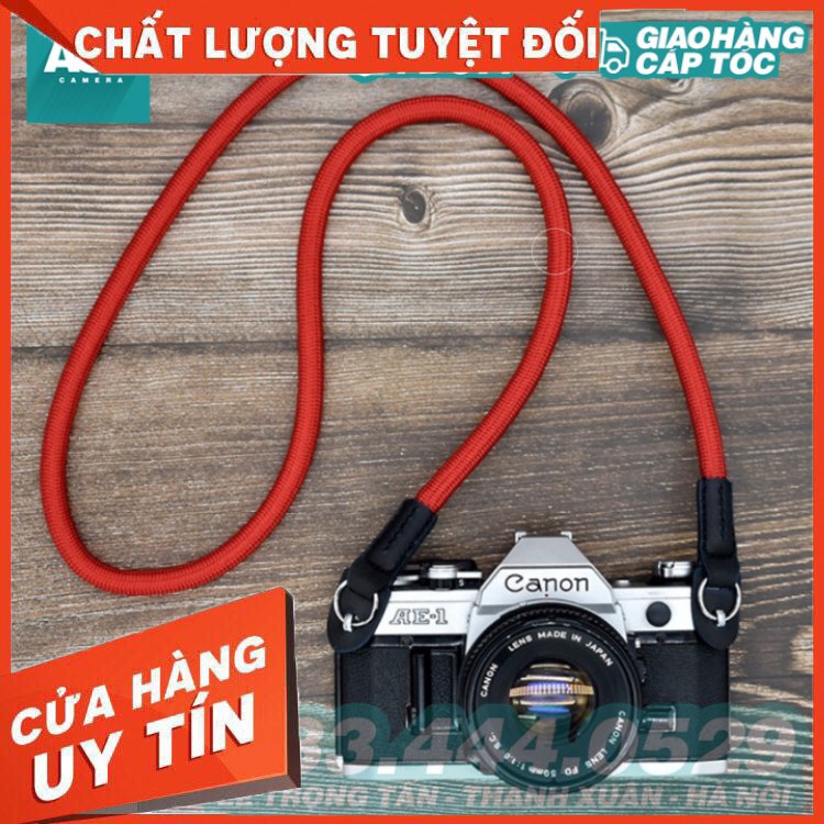 SIÊU RẺ | Dây đeo máy ảnh thao tác nhanh,sợi bện tròn cao cấp - AUG CAMERA HÀ NỘI - Camera strap - HandTrap