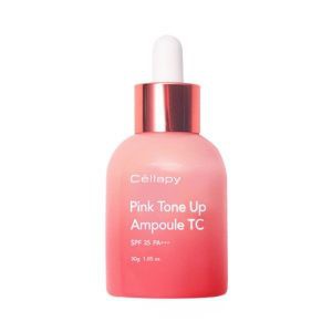 Tinh Chất Dưỡng Trắng Căng Bóng Serum Cellapy Pink Tone Up Ampoule SPF35+ PA++++
