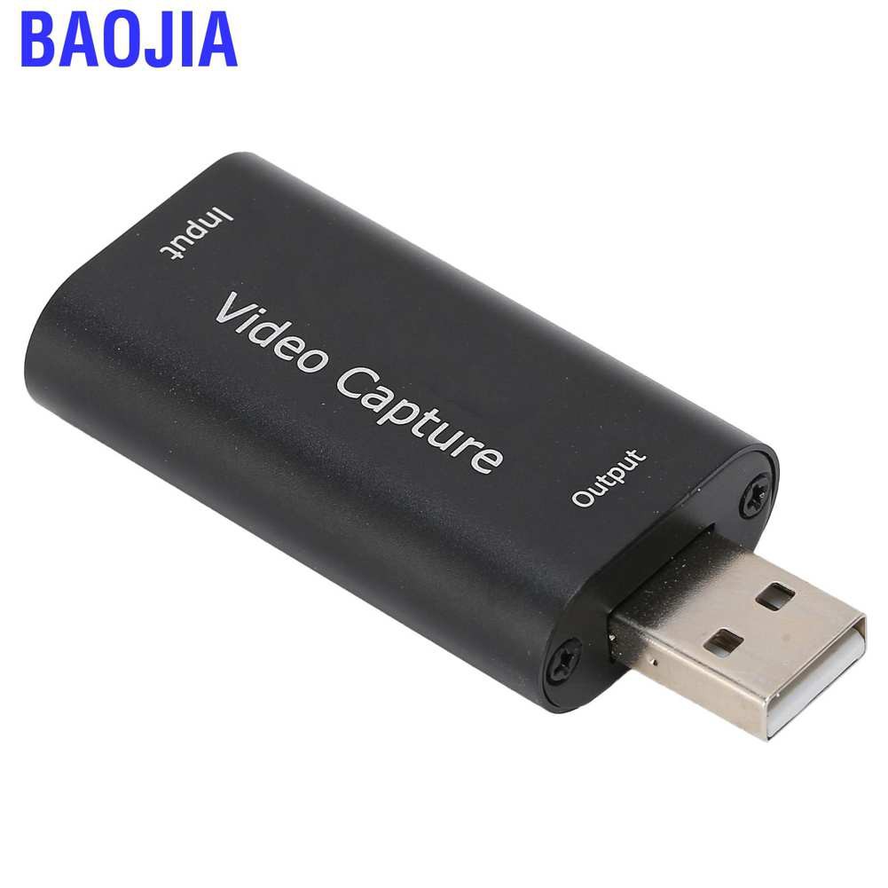 Thẻ Ghi Video Đa Phương Tiện Giao Diện Usb 2.0 Baojia Cho Obs Vlc Amcap