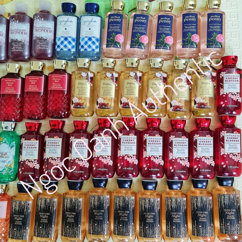 [Mùi HOT] Sữa tắm nữ Bath &amp; Body Works (Auth)