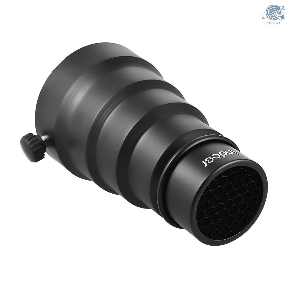 #Bộ 5 Tấm Lọc Màu Tổ Ong 98mm Cho Neewer Andoer Godox 180W 250W 300W