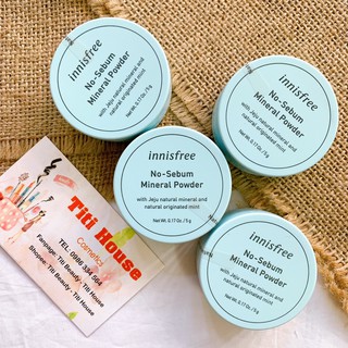 Phấn Phủ Dạng Bột Kiềm Dầu Innisfree - No -Sebum Mineral Powder Travel Exclusive Se