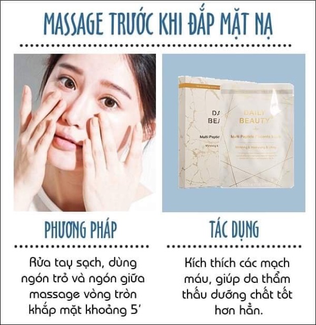 [CHÍNH HÃNG] Mặt nạ nhau thai cừu trị mụn-nám-tàn nhang nhập khẩu chính ngạch Hàn Quốc