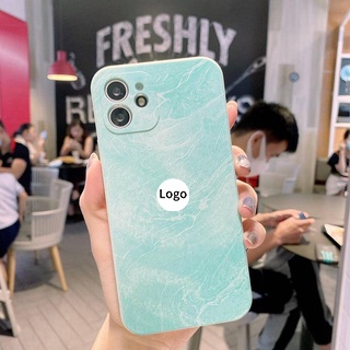 Ốp điện thoại TPU họa tiết vân đá màu nước chống rơi cho IPHONE 11 12 PRO MAX MINI 6 6S 7 8 PLUS X XS MAX XR SE 2020