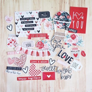 Sticker dày dán nổi trang trí Scrapbook