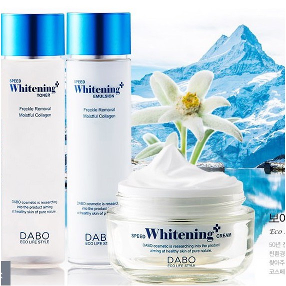 [ Chính Hãng ] Nước Hoa Hồng Trắng Nhanh, Làm Sạch Sâu, Dưỡng Ẩm Hàn Quốc DABO SPEED WHITENING-UP 150ML/Chai