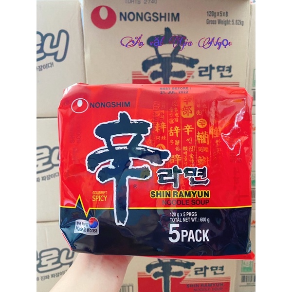 Mì Shin Ramyun/ Mì Nongshim nước cay | BigBuy360 - bigbuy360.vn
