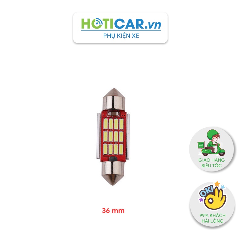 Bóng LED trần, đọc sách, cốp, chip 4014 festoon F4014-12