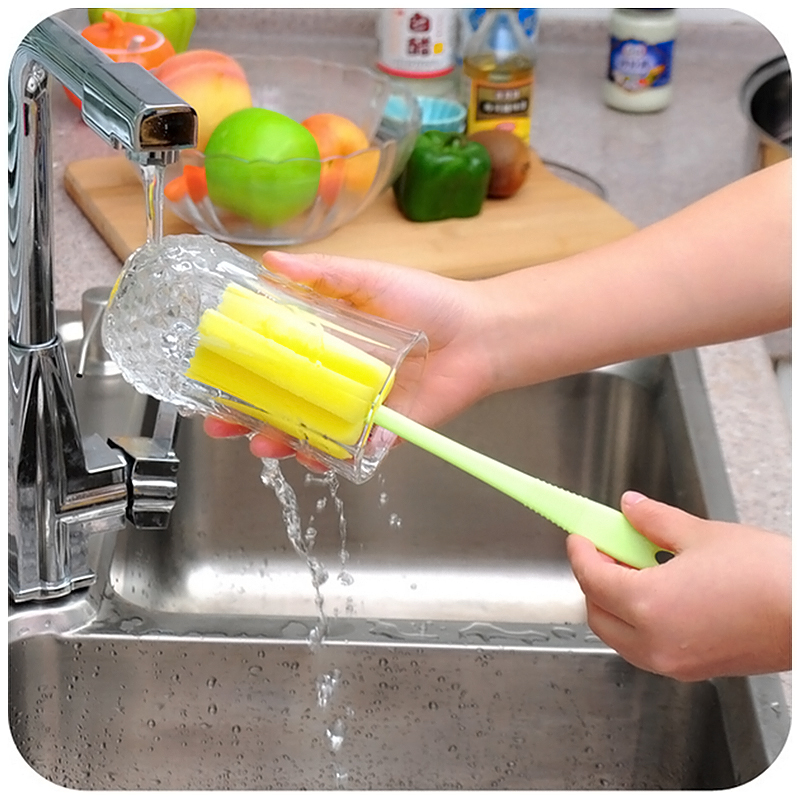 Cọ Vệ Sinh Ly Tách Có Tay Cầm Tiện Lợi J8Q6