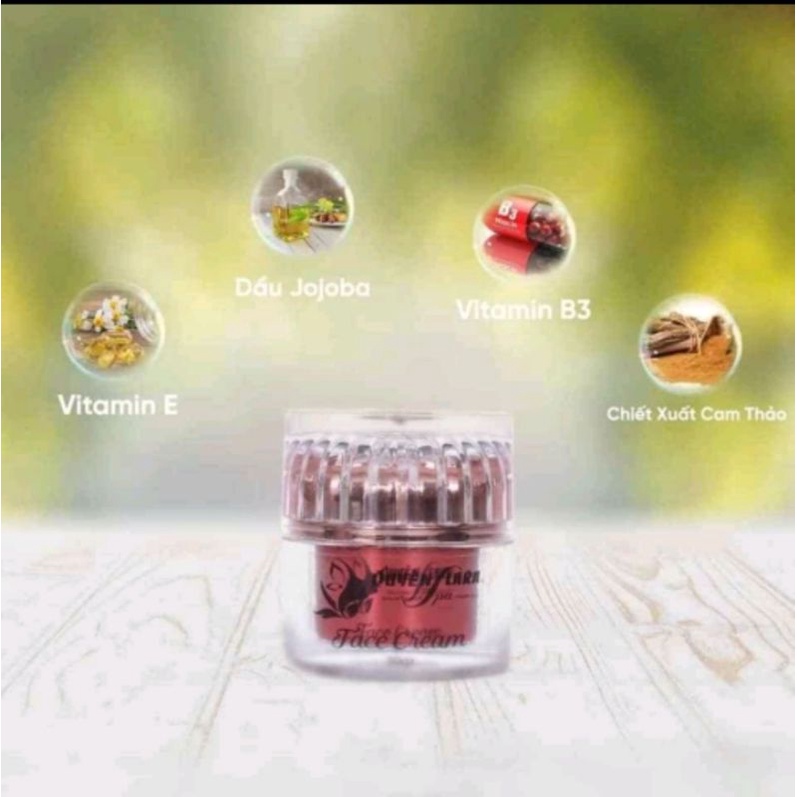 Kem face cream Quyên lara trắng da, dưỡng ẩm,chống lão hóa mờ nám tàn nhang