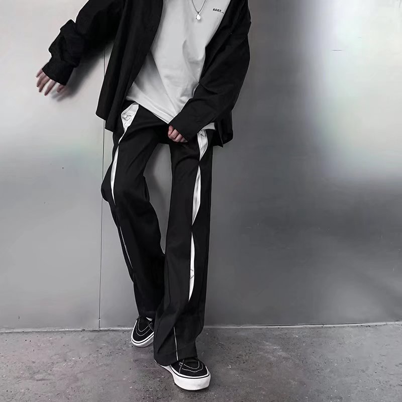 Quần ống suông thời trang quần âu nam chất đũi cao cấp trẻ tuổi quần thể thao nam dài unisex from rộng quần jogger thể thao nam phong cách Hàn Quốc quần nữ