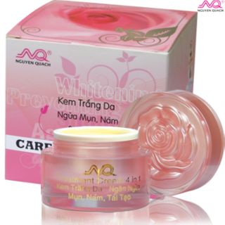 Kem trắng da ngăn ngừa mụn nám, tái tạo da - bông hồng