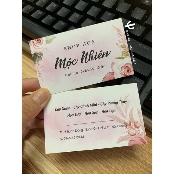 In Card Cảm Ơn theo yêu cầu, Thiệp Cảm Ơn, Thank You theo yêu cầu