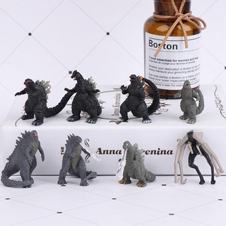 Set 8 Mô Hình Đồ Chơi Godzilla Vs Kong 5cm