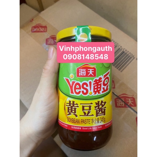 Tương đậu Hải Thiên 340gr (Soybean)