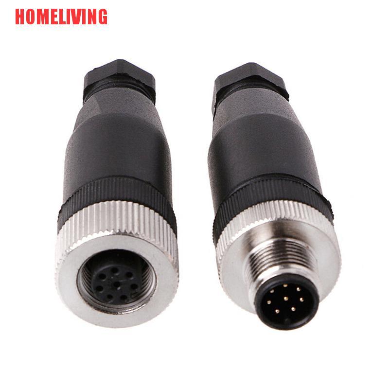 1 Đầu Nối Cảm Biến M12 3 / 4 / 5 Chân Đực / Cái