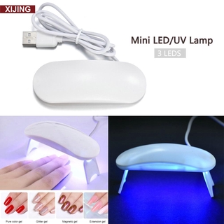 [Hàng mới về] Đèn led uv sấy khô sơn móng tay mini usb