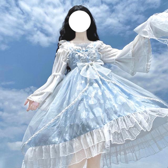 [NANAKO] Hàng Có Sẵn Đầm Công Chúa Lolita Nhật Bản Ngọt Ngào Dễ Thương | BigBuy360 - bigbuy360.vn