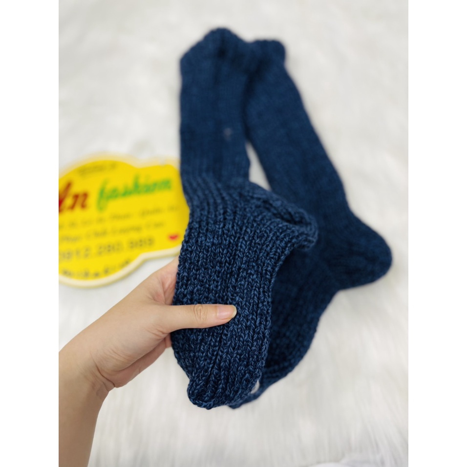 Tất len, Vớ len siêu dày siêu ấm dùng mang trong kho lạnh âm 25 độ