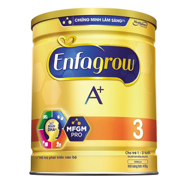 SỮA ENFAGROW A+ 3 HỘP 400G