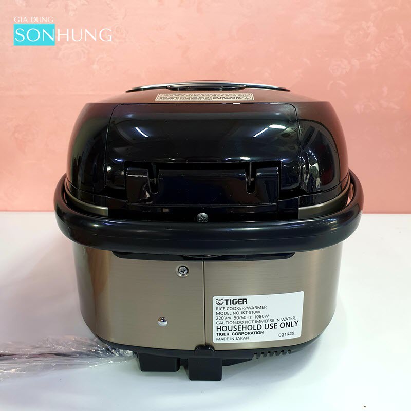 Nồi cơm điện tử cao tần Tiger JKT-S10W Dung tích 1.0 Lít [BẢO HÀNH CHÍNH HÃNG] sản xuất tại Nhật Bản | BigBuy360 - bigbuy360.vn