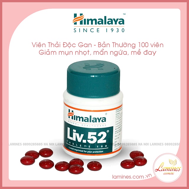 Viên Giải Độc Gan Liv52 Ds Himalaya - 60 Viên | Himalaya Liv52 - 100 Viên