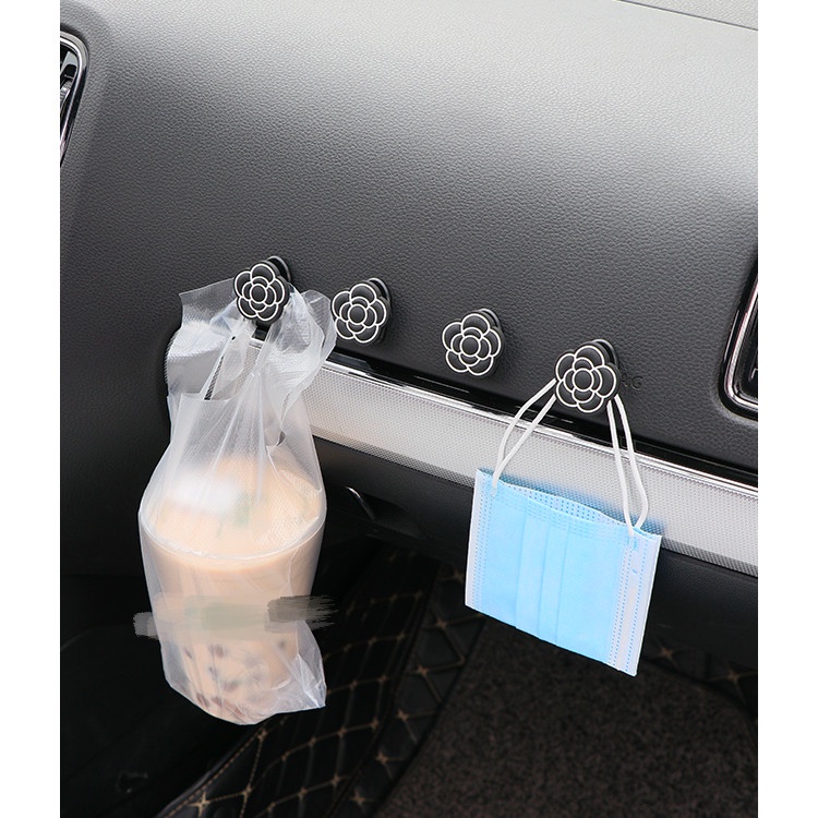 Bộ 4 Móc Treo Đồ Trên Xe Hơi Tiện Lợi