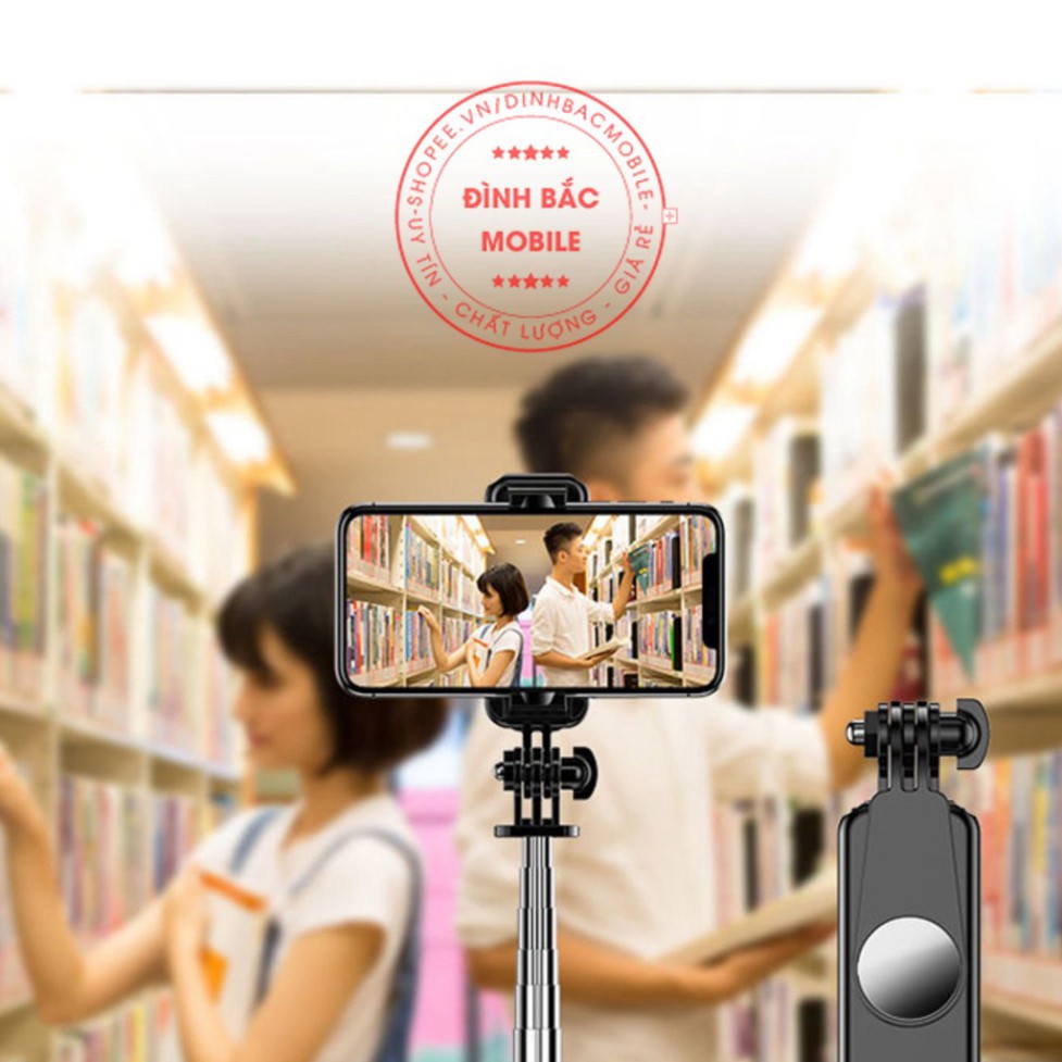 Gậy chụp ảnh bluetooth S03 kiêm Tripod live stream dễ dàng hơn Gậy selfie đa năng | BigBuy360 - bigbuy360.vn
