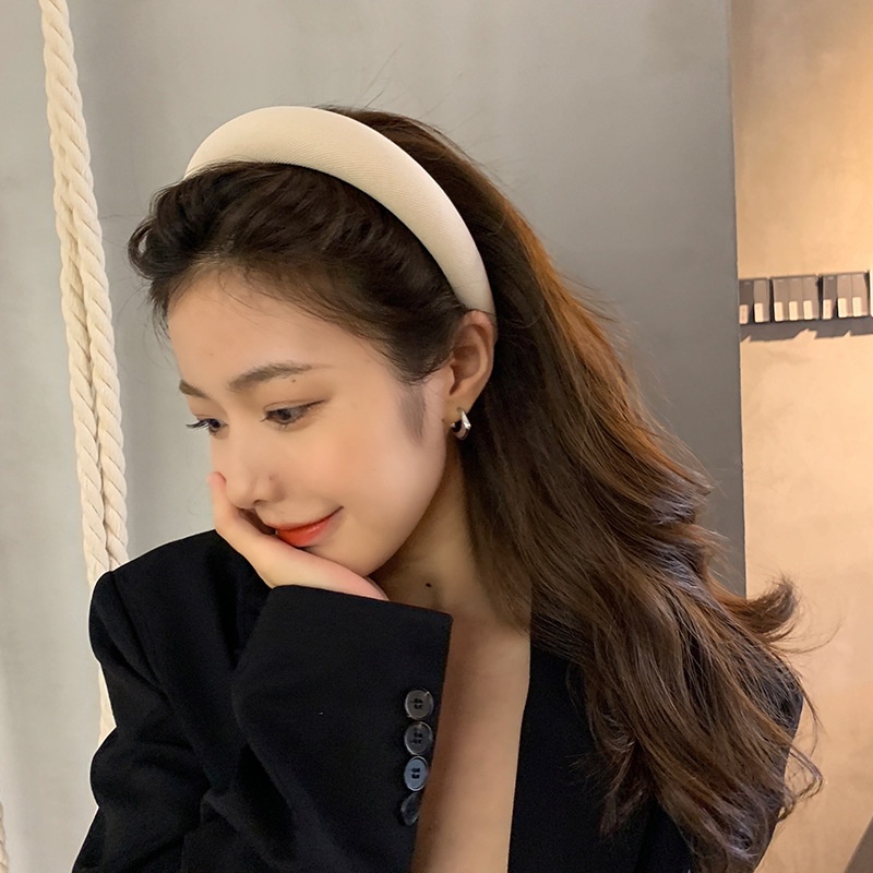 Băng Đô Vải Bản To Trơn Retro Màu Trầm | Mấn Xinh Đội Tết | Bờm Tóc Xinh | Yong by Yong