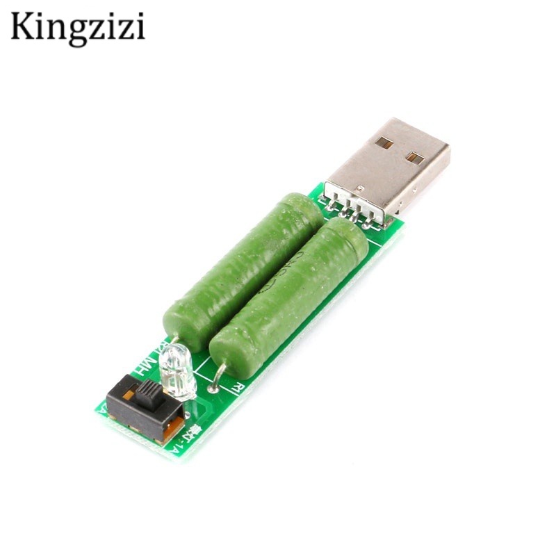 Sạc USB Tải phát hiện hiện tại Dụng cụ kiểm tra 2A / 1A Xả Điện trở lão hóa Bộ chuyển đổi nguồn USB