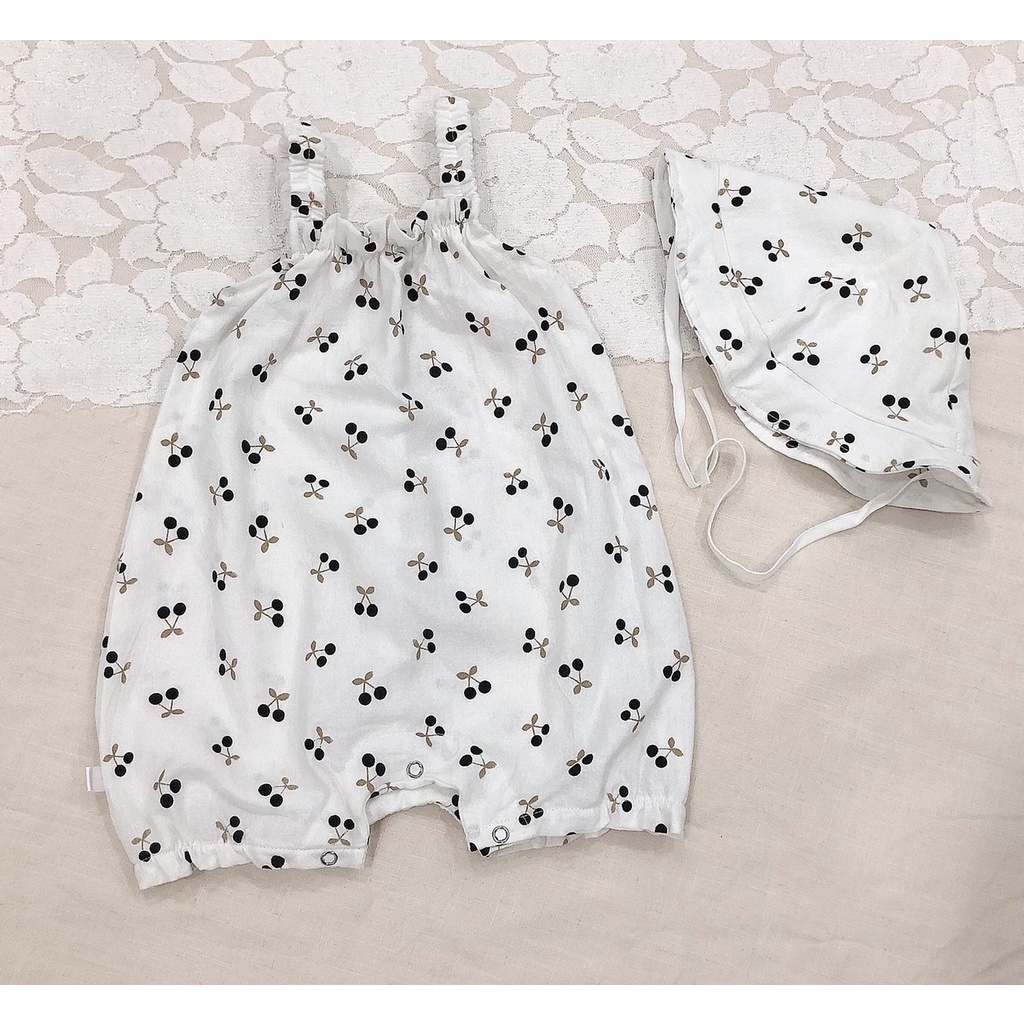 Áo liền quần cho bé sơ sinh kèm mũ, bodysuit bé sơ sinh kèm mũ, 3 tháng, 6 tháng, 1 tuổi, 2 tuổi