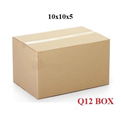 Q12 - Thùng carton size 10x10x5 Cm Hộp carton giá rẻ