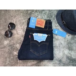 Quần jean nam Cambodia Levi ống đứng slimfit chất co giãn