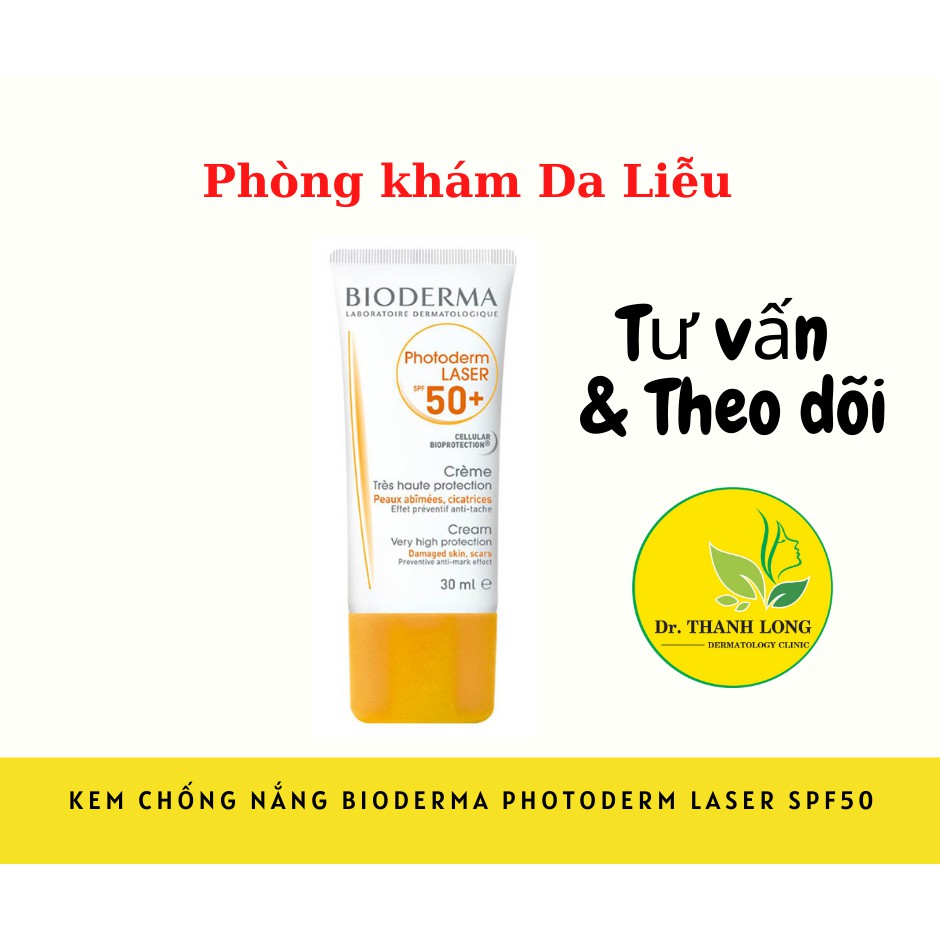 ☑️(CHÍNH HÃNG) Kem chống nắng BIODERMA Photoderm Laser SPF 50+