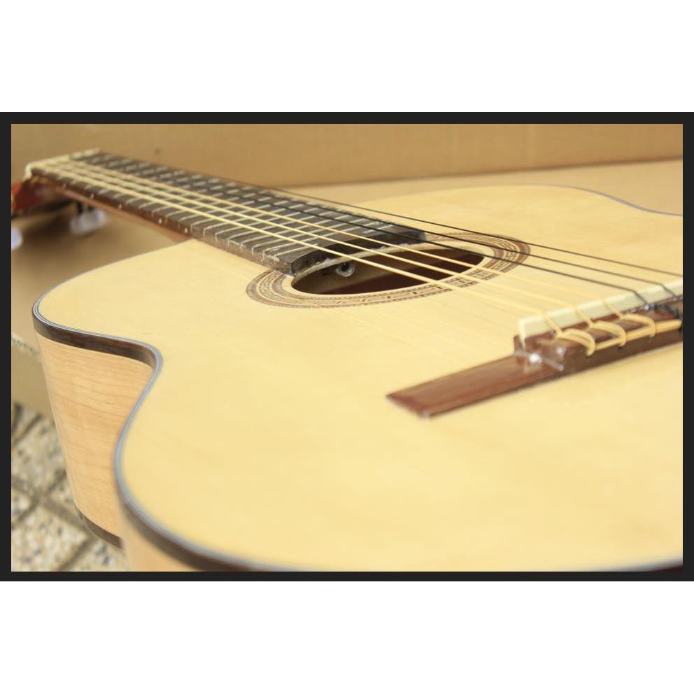 Guitar classic gỗ nguyên tấm cho người mới tập ES180
