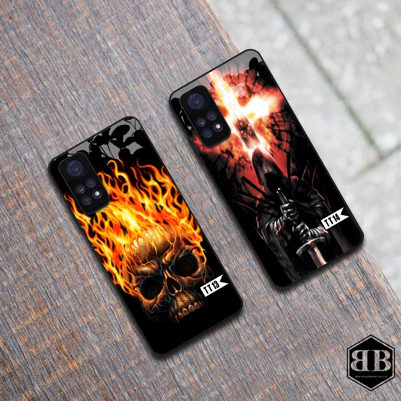 Ốp lưng kính cường lực Xiaomi Redmi Note 11 4G / Redmi Note 11S nhìn cực ngầu