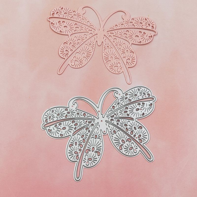 Khuôn cắt giấy kim loại hình logo Le Papillon