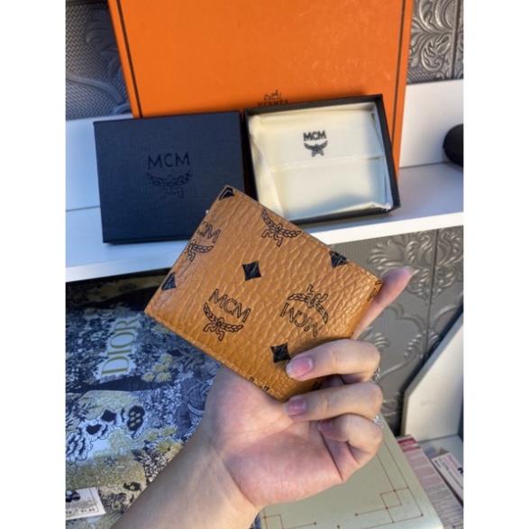 Ví Ngắn MCM Full Box Túi Vải Như Ảnh