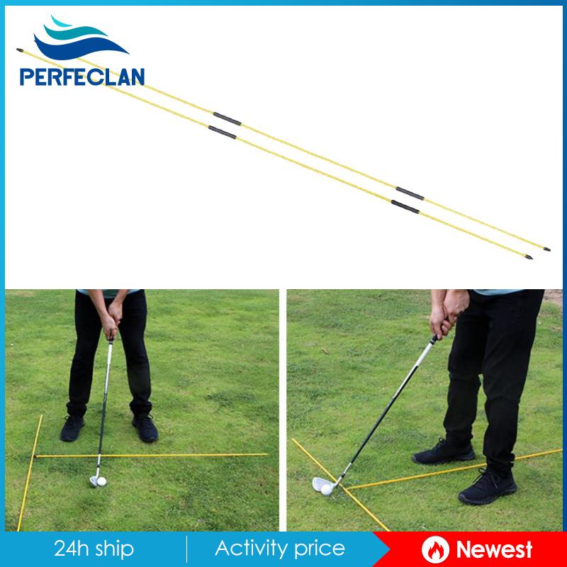 Set 2 Gậy Đánh Golf Luyện Tập Màu Đỏ