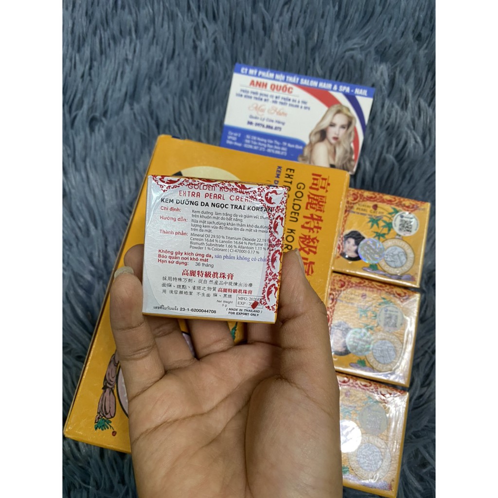 KEM DƯỠNG DA NGỌC TRAI KOREAN