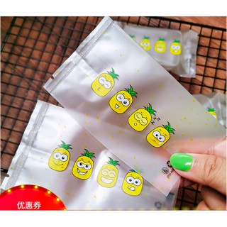 Túi đựng bánh dứa 100c