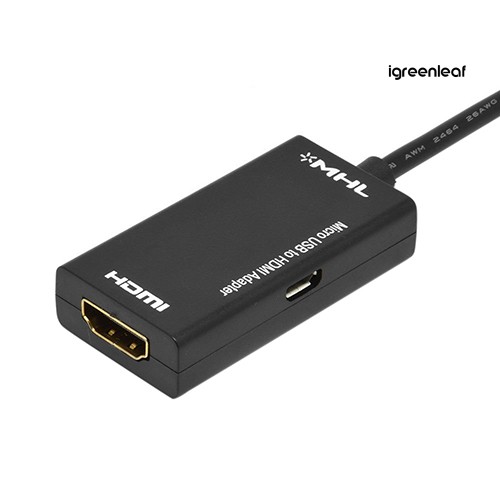 Dây Cáp Chuyển Đổi Từ Mhl Micro Usb Sang Hdmi-Compatible A / V Tv Dành Cho Htc Sony Samsung Hdtv