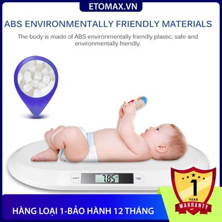 [Hàng cao cấp-Freeship] Cân trẻ em điện tử Baby Scale DL-13D 20kg/10g