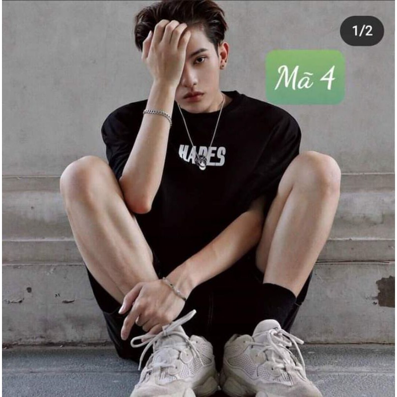 [Mã SKAMA06 giảm 8% tối đa 50K đơn 250K] [Rẻ Vô Địch Áo cotton tay lỡ Unisex -- HADES in bản to | BigBuy360 - bigbuy360.vn