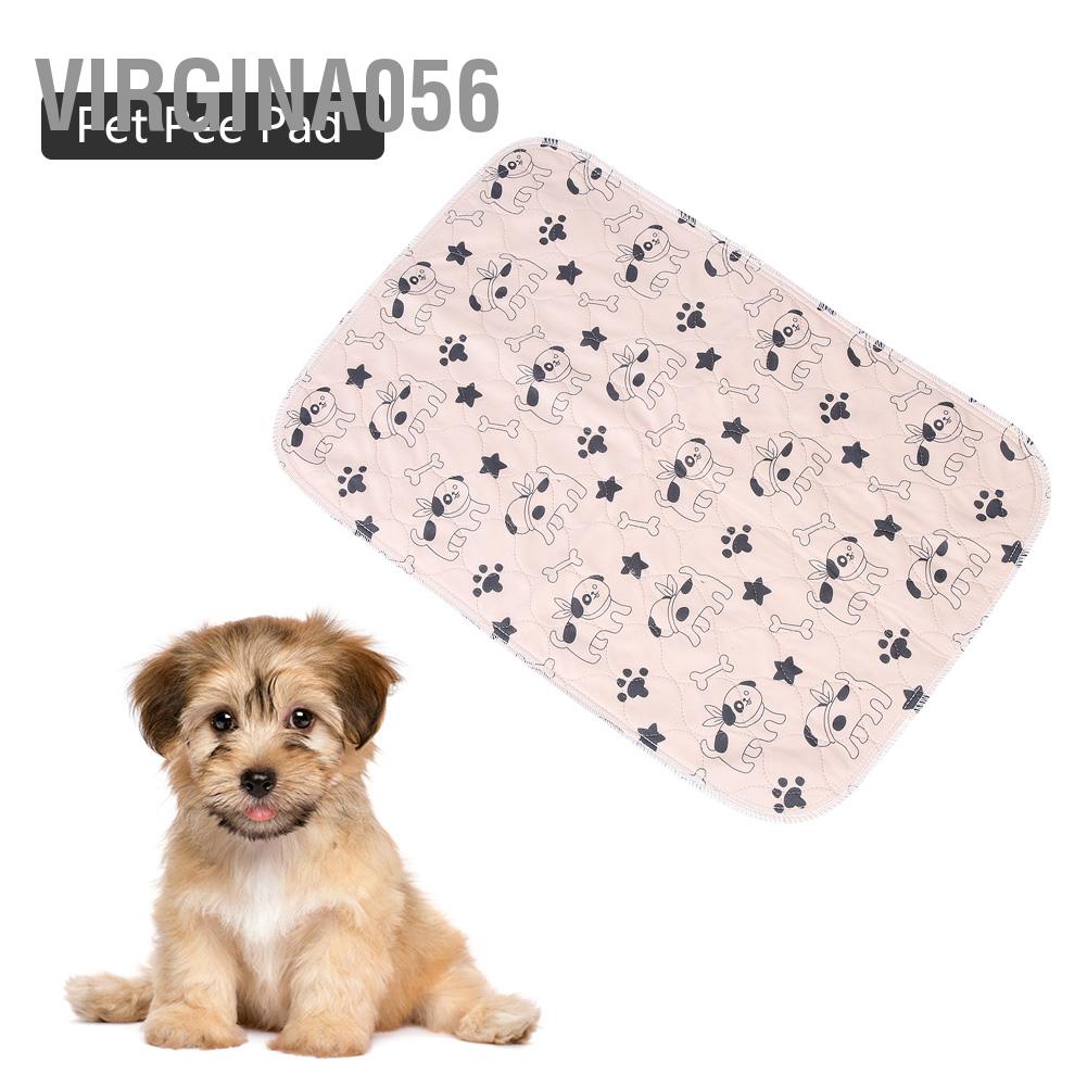 Virgina056 3 kích thước Có thể tái sử dụng không thấm nước Con chó con mèo đi tiểu Đệm lót thảm Tấm bẫy thú cưng