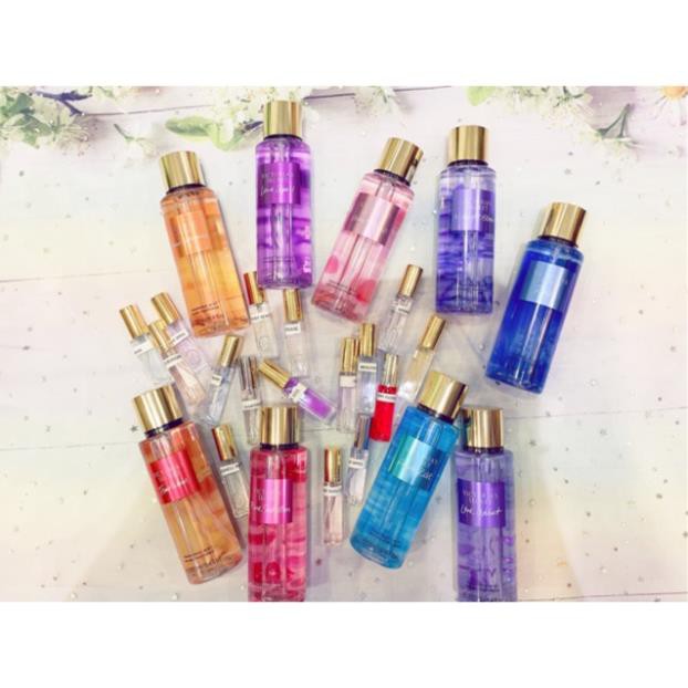 Xịt thơm body mist Victoria Secret, Bath And Body Works 20ML - 3WICK STORE
