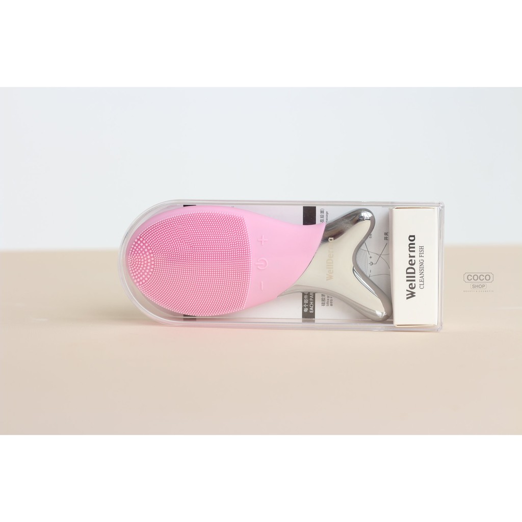 [Mã COS1505 giảm 8% đơn 300K] Máy Rửa Mặt Cá [Cocolux] Wellderma Cleansing Fish | BigBuy360 - bigbuy360.vn