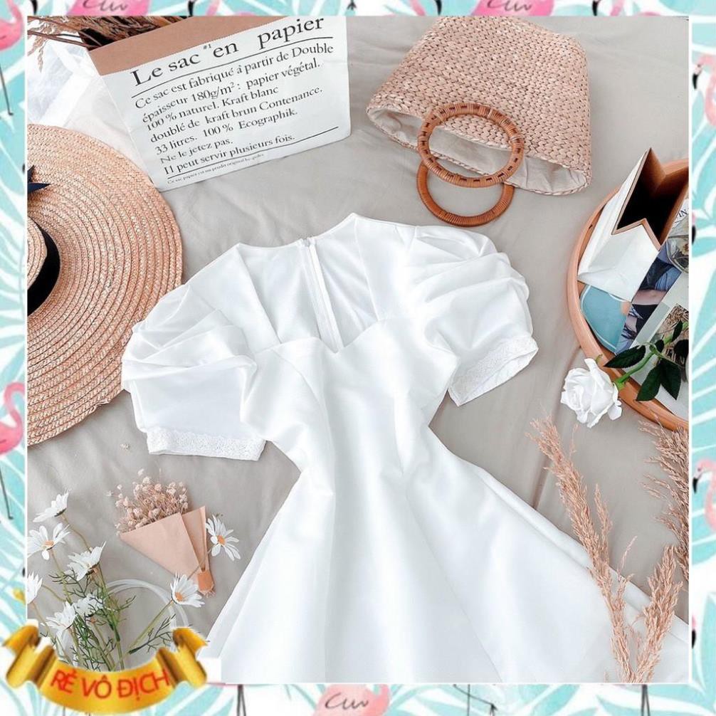 Đầm trắng dáng xòe hotgirl cực xinh Violet Dress | BigBuy360 - bigbuy360.vn