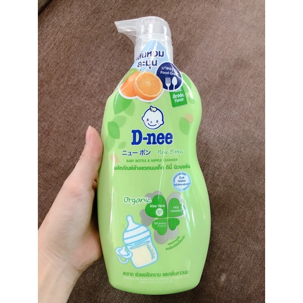 NƯỚC SÚC RỬA BÌNH SỮA D-NEE CHAI 620ML-TÚI 600ML