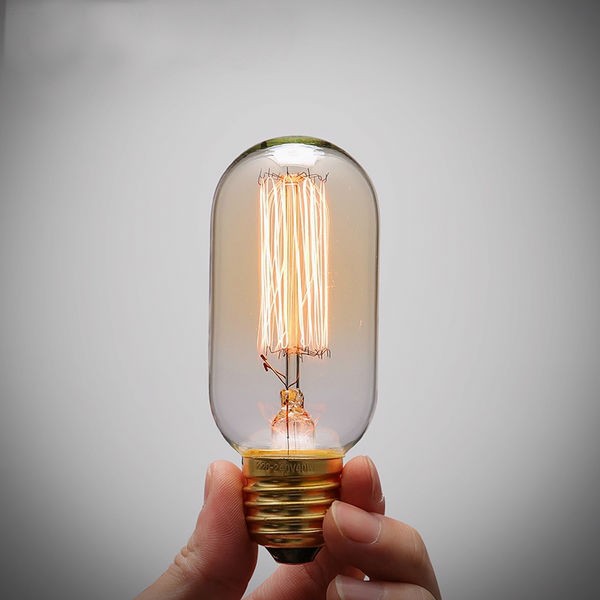 BÓNG LED EDISON THỦY TINH T45
